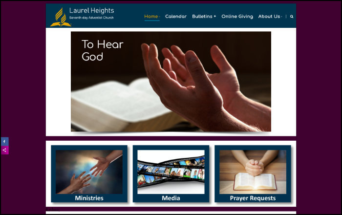 Click to visit Laurel Heights SDA Church's website